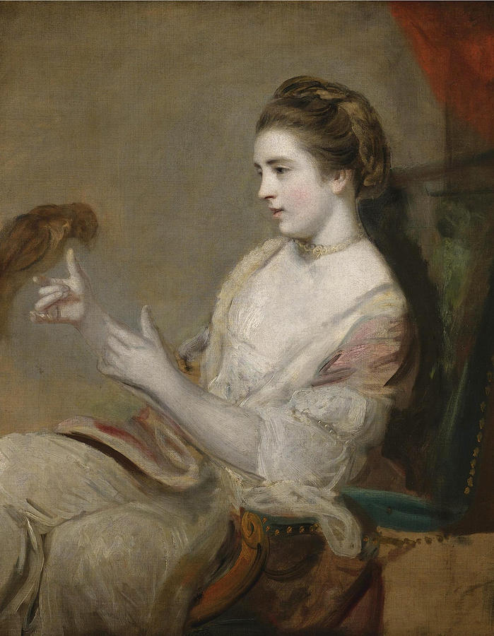 Portrait of Kitty Fisher Painting by Joshua Reynolds