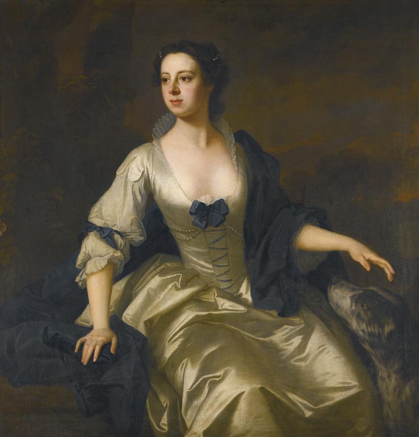 Portrait Of Lady Hariot Vernon Painting