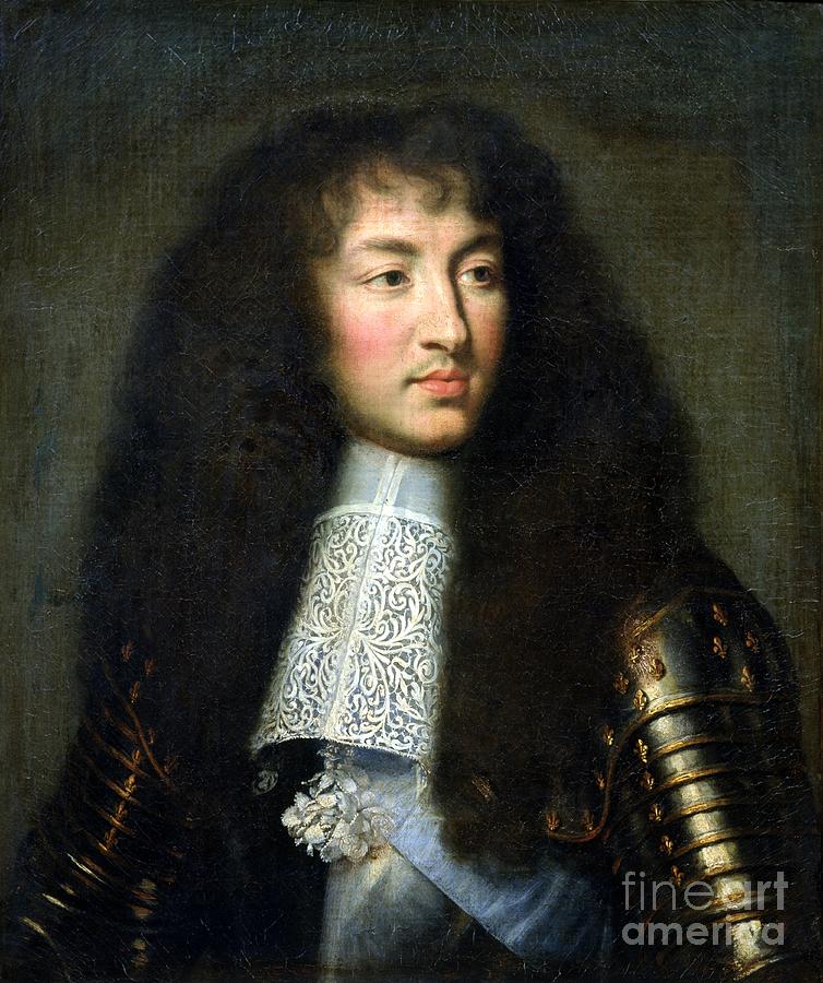 Le Brun, Charles (1619c.-1690) - Portrait of Louis XIV (Lo…