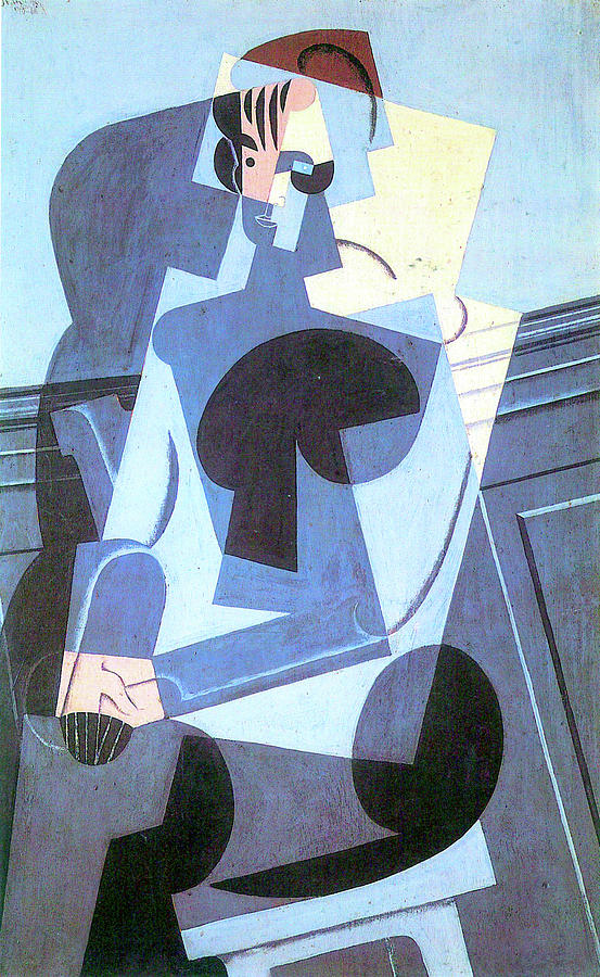 JUAN GRIS RETRATO DE JOSETTE アートポスター www.krzysztofbialy.com