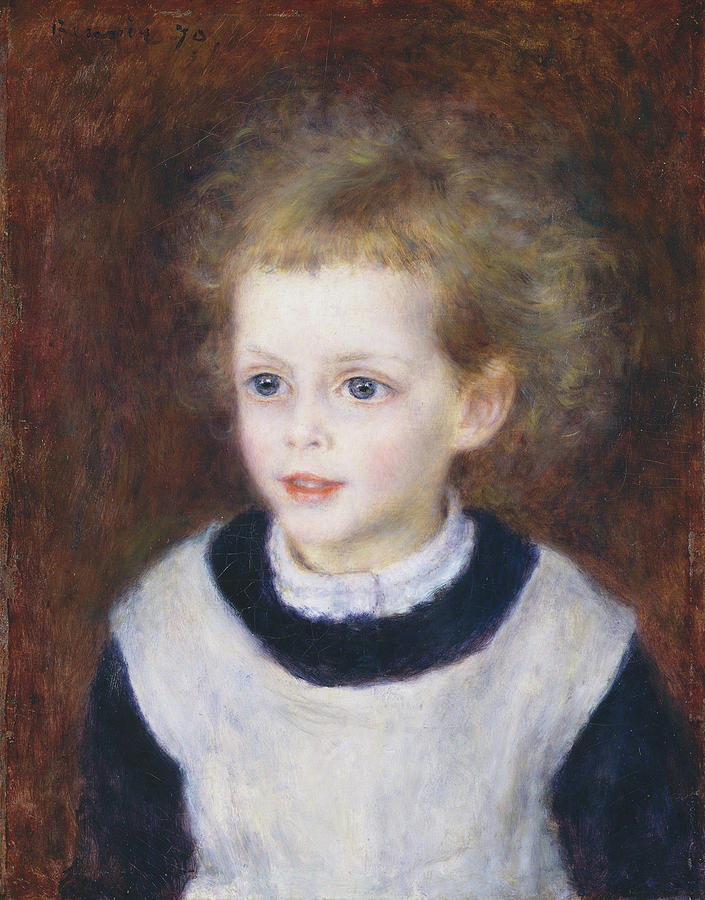 Portrait of Marguerite Painting by Auguste Renoir