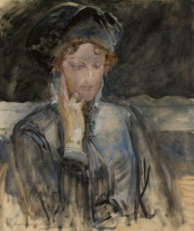 Portrait of Maria Bal Painting by Jacek Malczewski