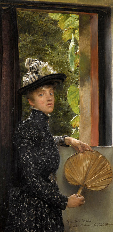 Portrait of Miss Agnes Marks Painting by Lawrence Alma-Tadema