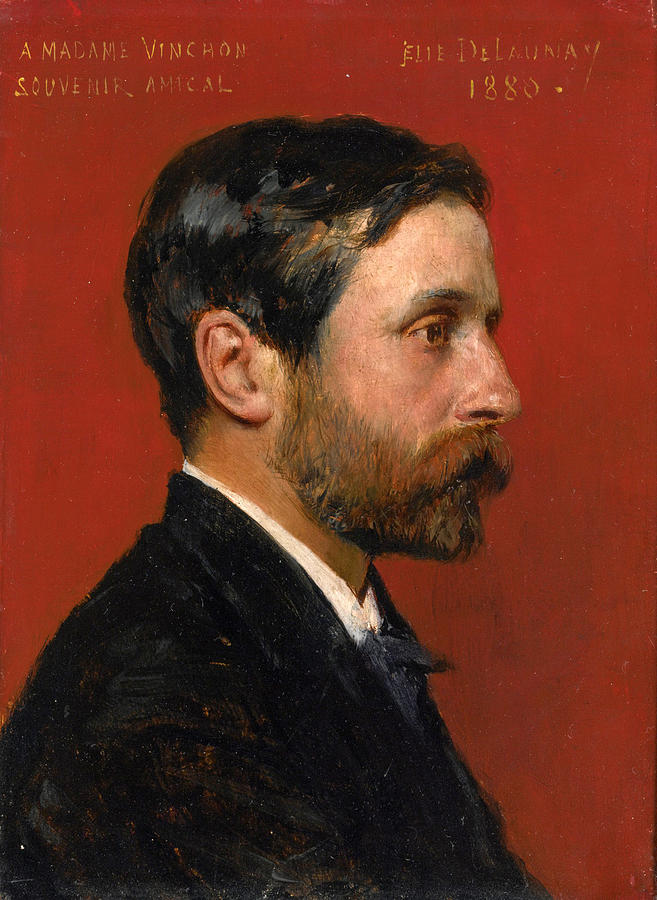 Portrait of Monsieur Vinchon Painting by Jules-Elie Delaunay