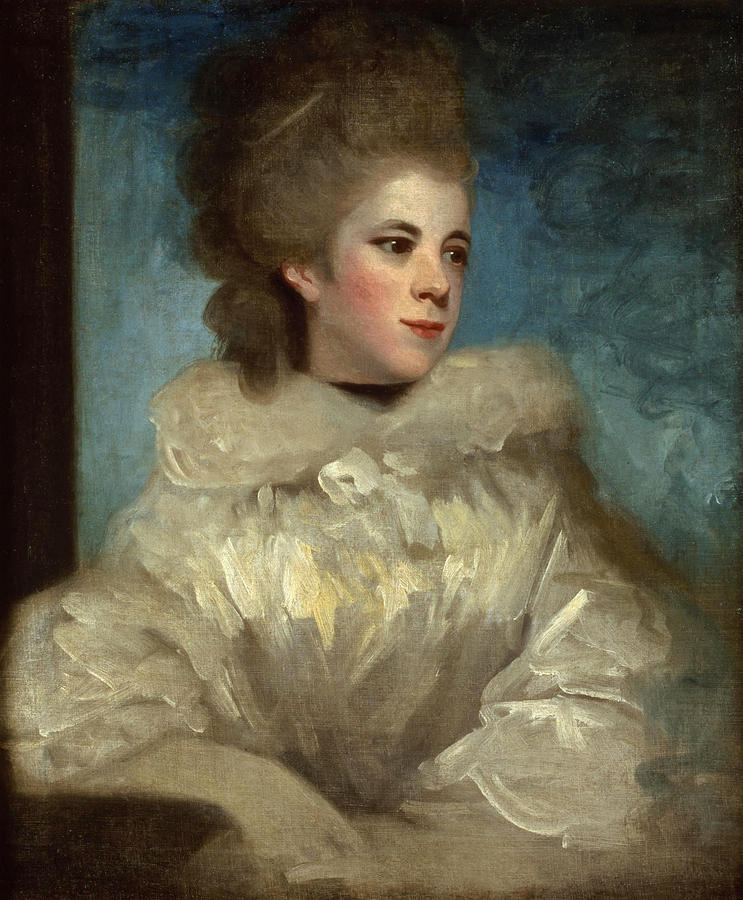Portrait of Mrs. Abington Painting by Joshua Reynolds