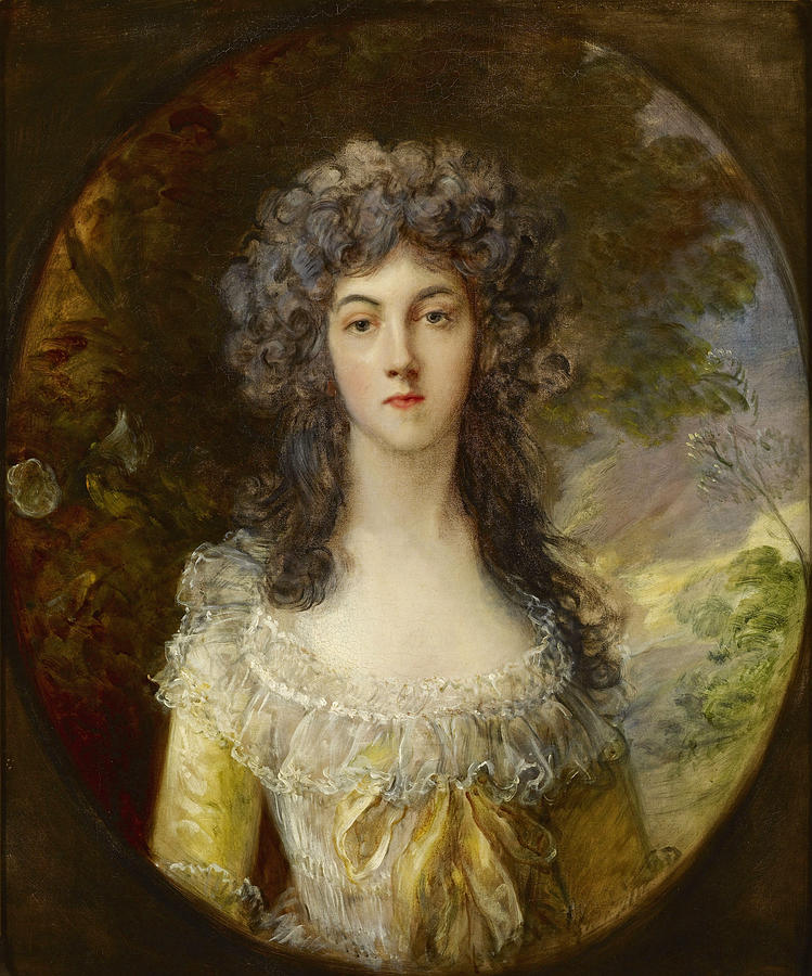 Portrait of Mrs Charles Hatchett Painting by Thomas Gainsborough