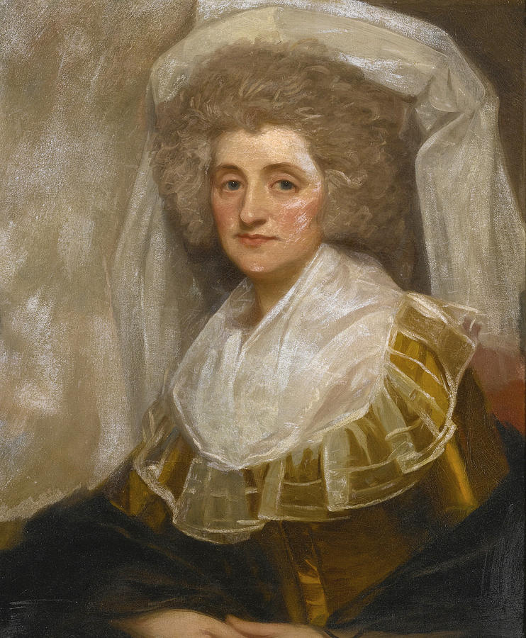 Portrait of Mrs. Francis Ingram Painting by George Romney