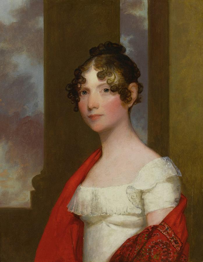Portrait Of Mrs Painting by Gilbert Stuart