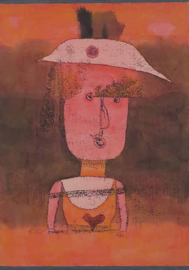 Portrait of Mrs P in the South by Paul Klee 1924 Painting by Movie Poster Prints