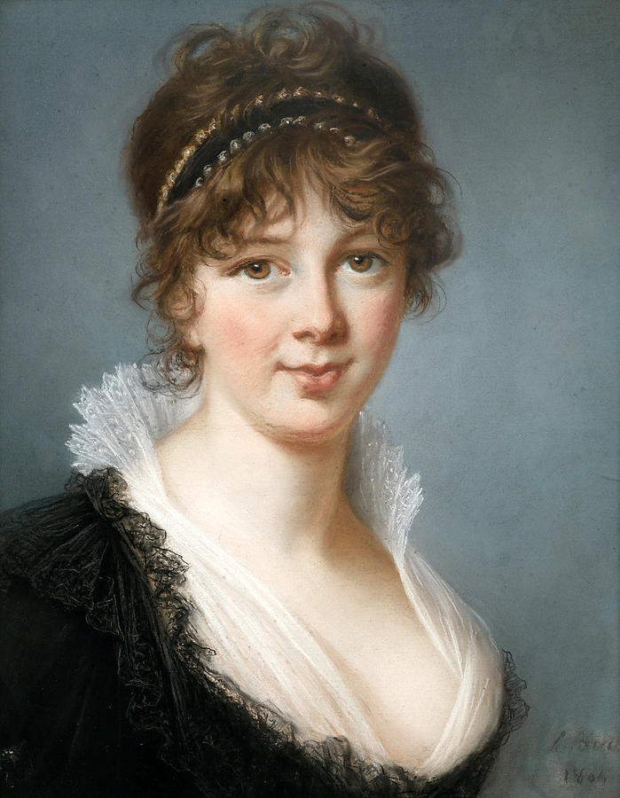 Portrait of Mrs Spencer Perceval Painting by Louise Elisabeth Vigee Le Brun
