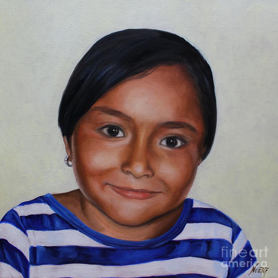 Portrait of Natasha Painting by Jindra Noewi