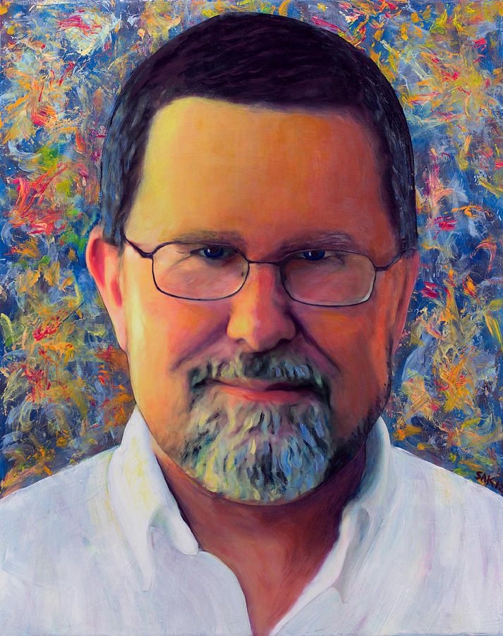 Portrait of Paul Painting by Sheryl Karas