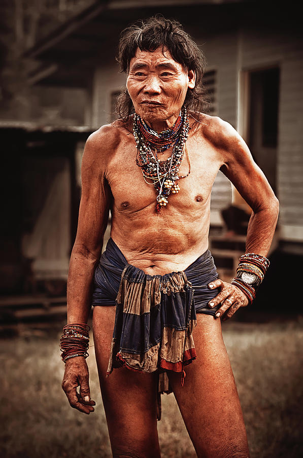 Portrait Of Penan Ethnic Of Borneo Photograph By Elena Riim Fine Art   Portrait Of Penan Ethnic Of Borneo Elena Riim 