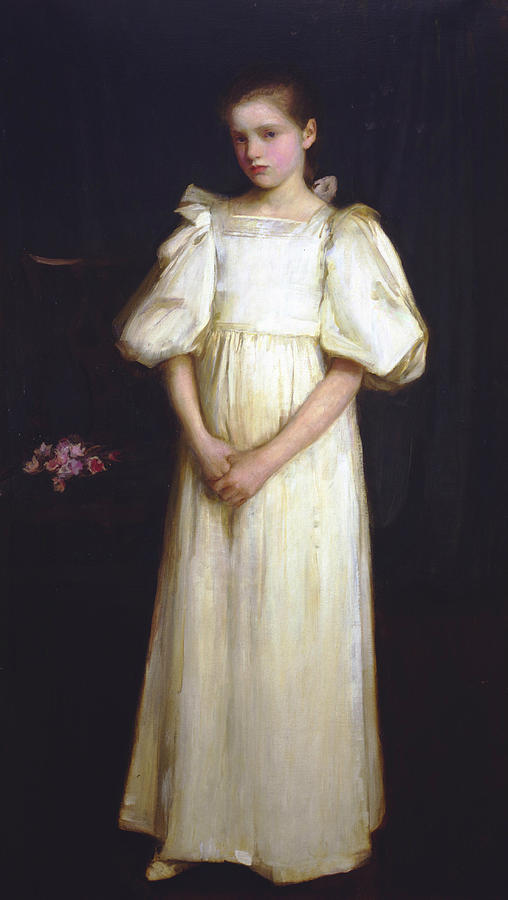 Portrait of Phyllis Waterlo Painting by John William Waterhouse
