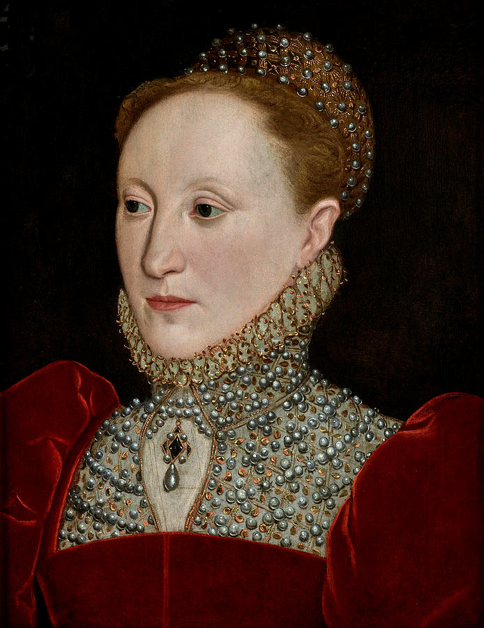 Queen Elizabeth Ii Painting - Portrait of Queen Elizabeth I by English School c 1560s