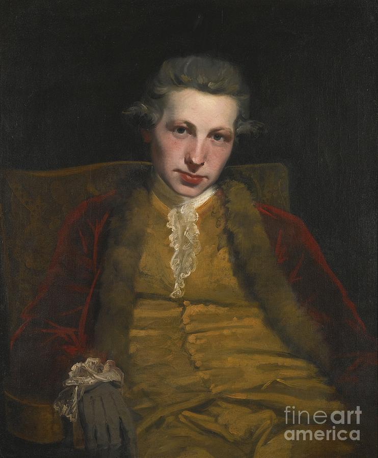 Sir Joshua Reynolds Painting - Portrait Of Robert Welford by MotionAge Designs
