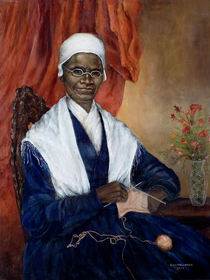 Abolitionists Painting - Portrait of Sojourner Truth by Sylvia Castellanos