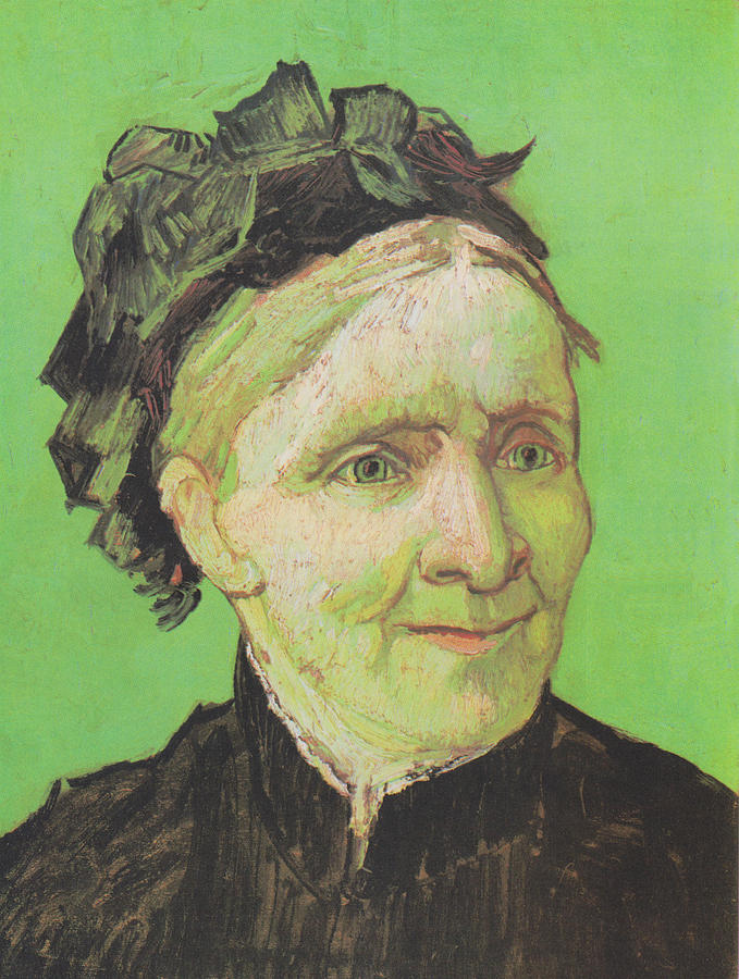 Portrait of the artist Vincent Van Gogh mother 1888 Painting by Vincent Van Gogh