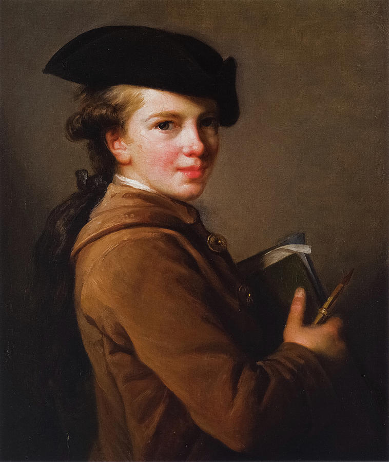 Portrait Painting - Portrait of the Artists Brother by Elisabeth Vigee Le Brun