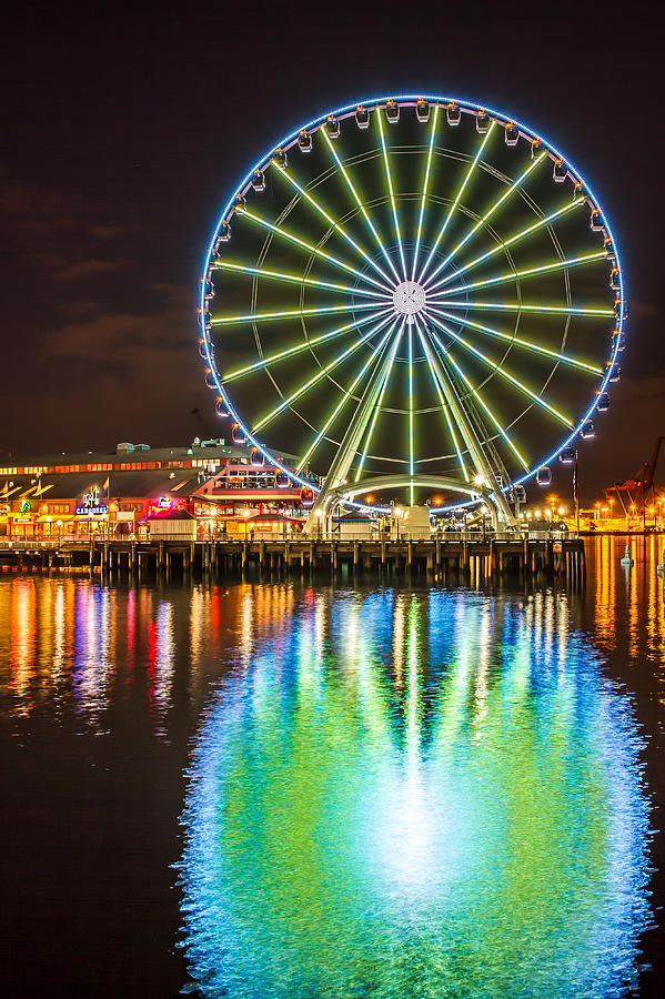 Portrait of the Great Wheel Photograph by Rob Green