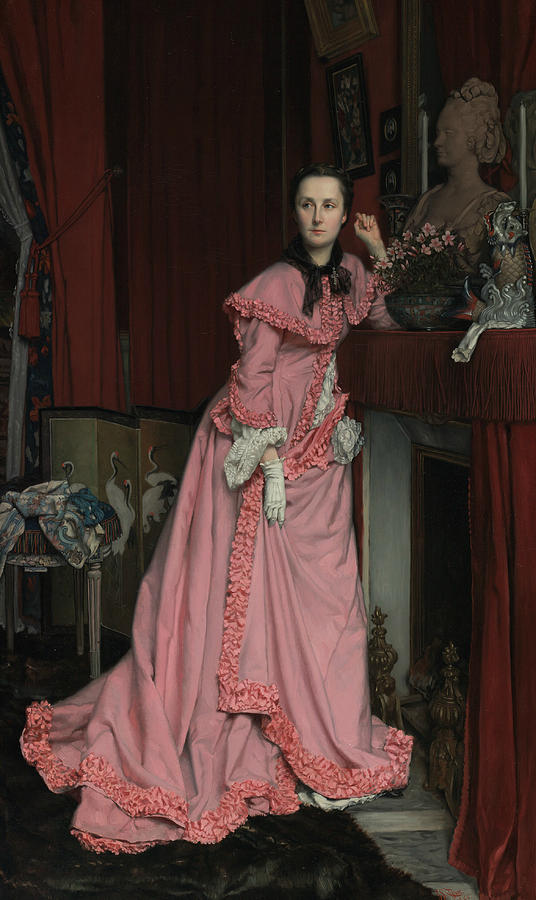 Portrait of the Marquise de Miramon Painting by James Tissot