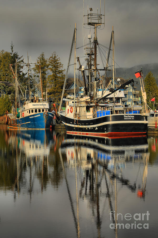 Portrait Of The Ucluelet Trawlers Photograph by Adam Jewell - Fine