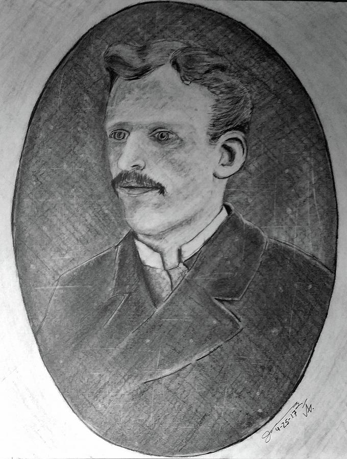 Portrait Of Theo Van Gogh Drawing
