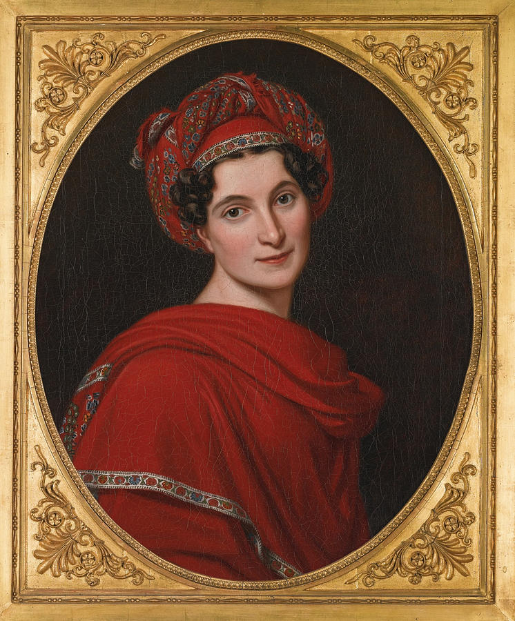 Portrait Of Therese Painting by Joseph Karl Stieler