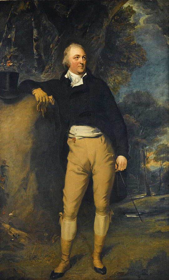 Portrait of Thomas Lister 1st Baron Ribblesdale Painting by Thomas Lawrence