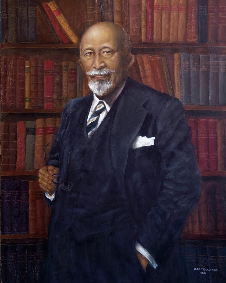 Philadelphia Painting - Portrait of W. E. B. Dubois by Sylvia Castellanos
