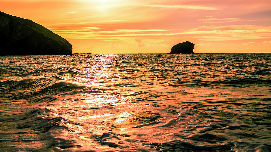 Nature Photograph - Portreath by Keith Sutton