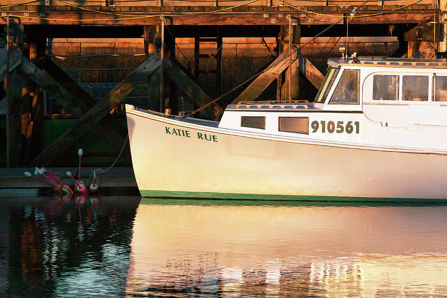 Portsmouth Fishing Boat Katie Rue Photograph by Eric Gendron