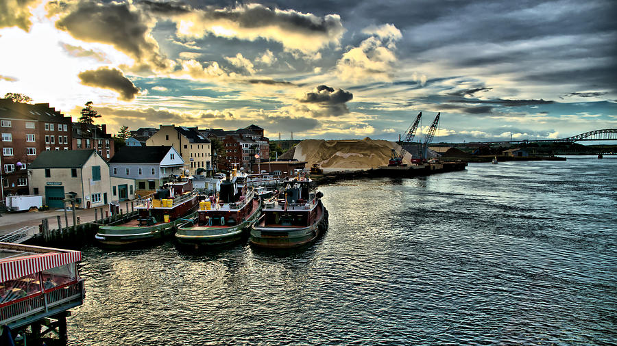Portsmouth Harbor Photograph by Edward Myers