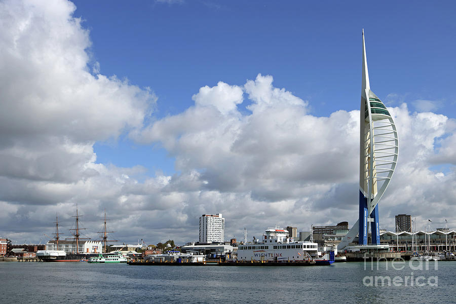 Portsmouth Harbour Photograph by Julia Gavin