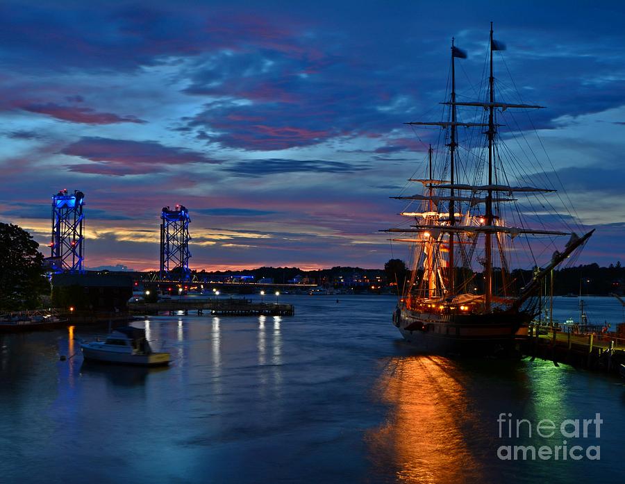 Portsmouth Tall Ship Photograph by Steve Brown