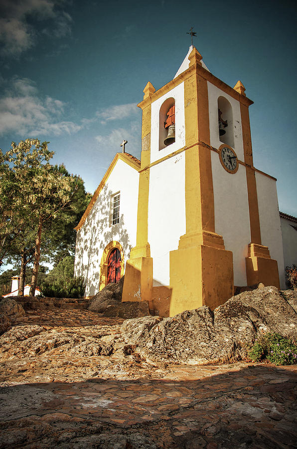 Architecture Photograph - Portuguese Rural Church by Carlos Caetano