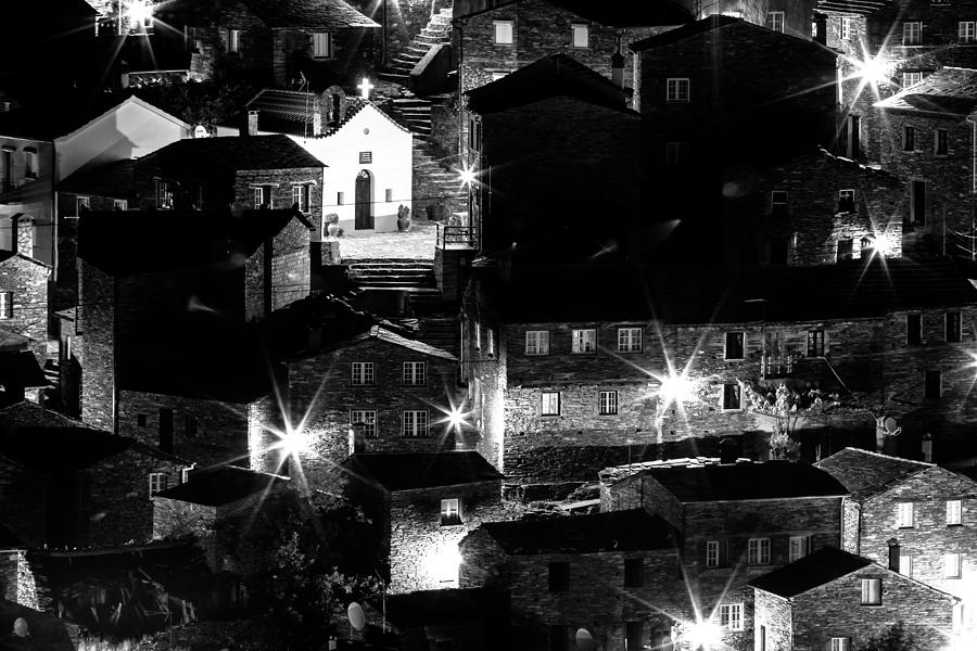 Black And White Photograph - Portuguese rural village by Edgar Laureano