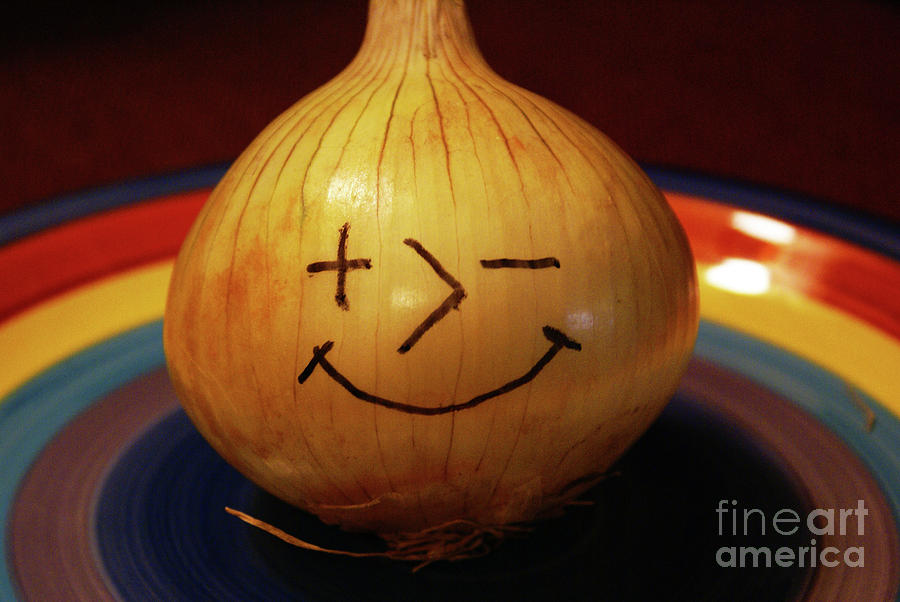 Posimoto the Onion Photograph by Ben Upham III