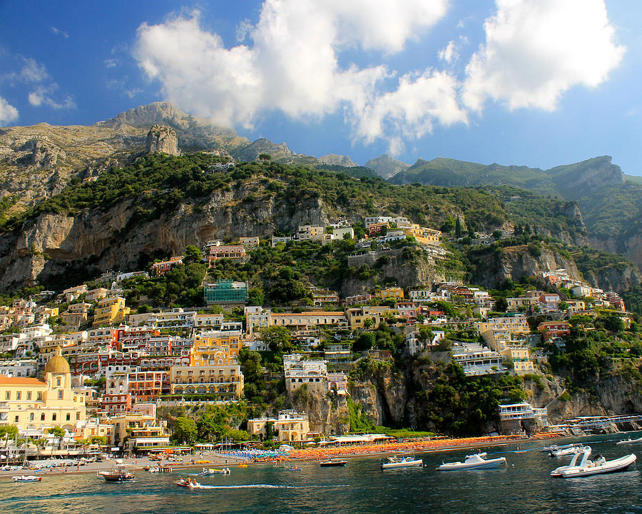 Positano Bay Photograph by Keith Naquin - Fine Art America