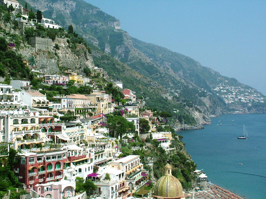 Positano In the Afternoon Photograph by Donna Corless - Fine Art America