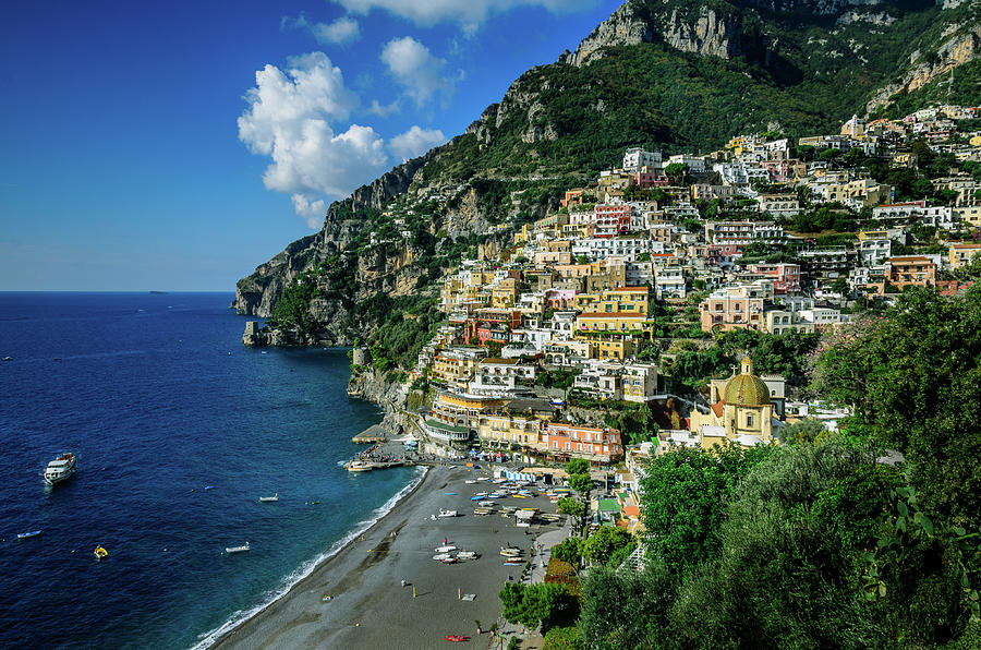 Positano - Italy - Amalfi Coast Photograph by Gerson Fuzitaki - Fine ...