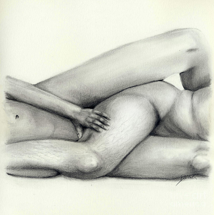Position #221 Drawing by Denise Deiloh