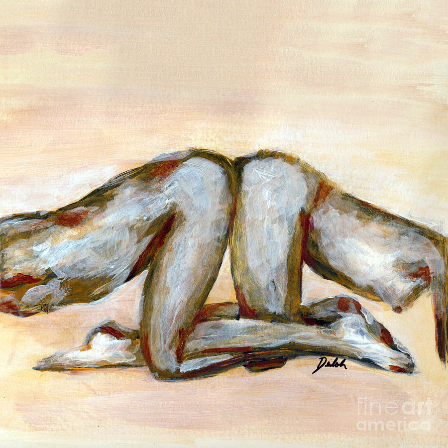 Position #233 Painting by Denise Deiloh