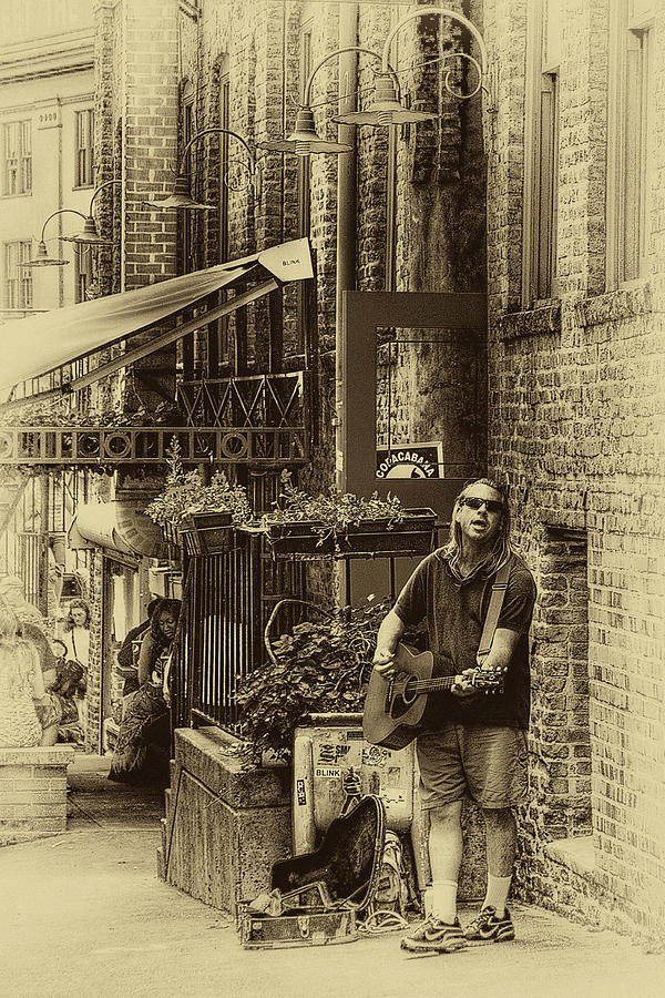 Post Alley Tunes Photograph by David Patterson