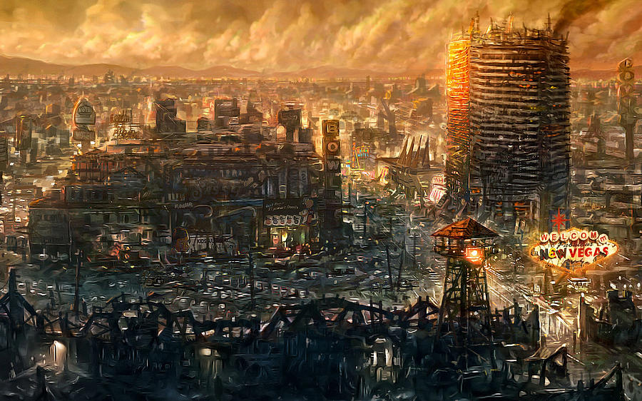 Architecture Digital Art - Post Apocalyptic by Maye Loeser