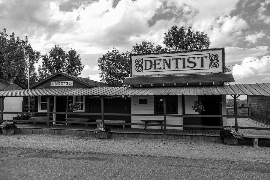 Post Office and Dentist in North Dakota Photograph by John McGraw