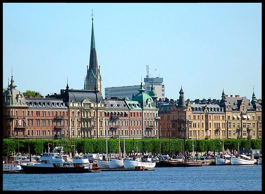 Postcard from Stockholm Photograph by Betty Buller Whitehead