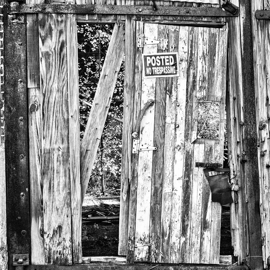 Posted No Trespassing Photograph by Kate Hannon