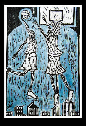 Basketball Mixed Media - Posterize by Christopher Williams