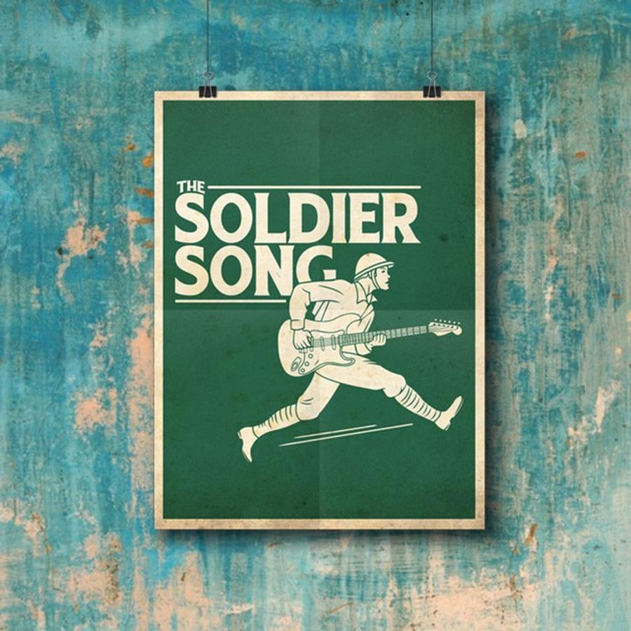 Vintage Photograph - #posters #vintage #retro #soldier #song by Dadi Setiadi